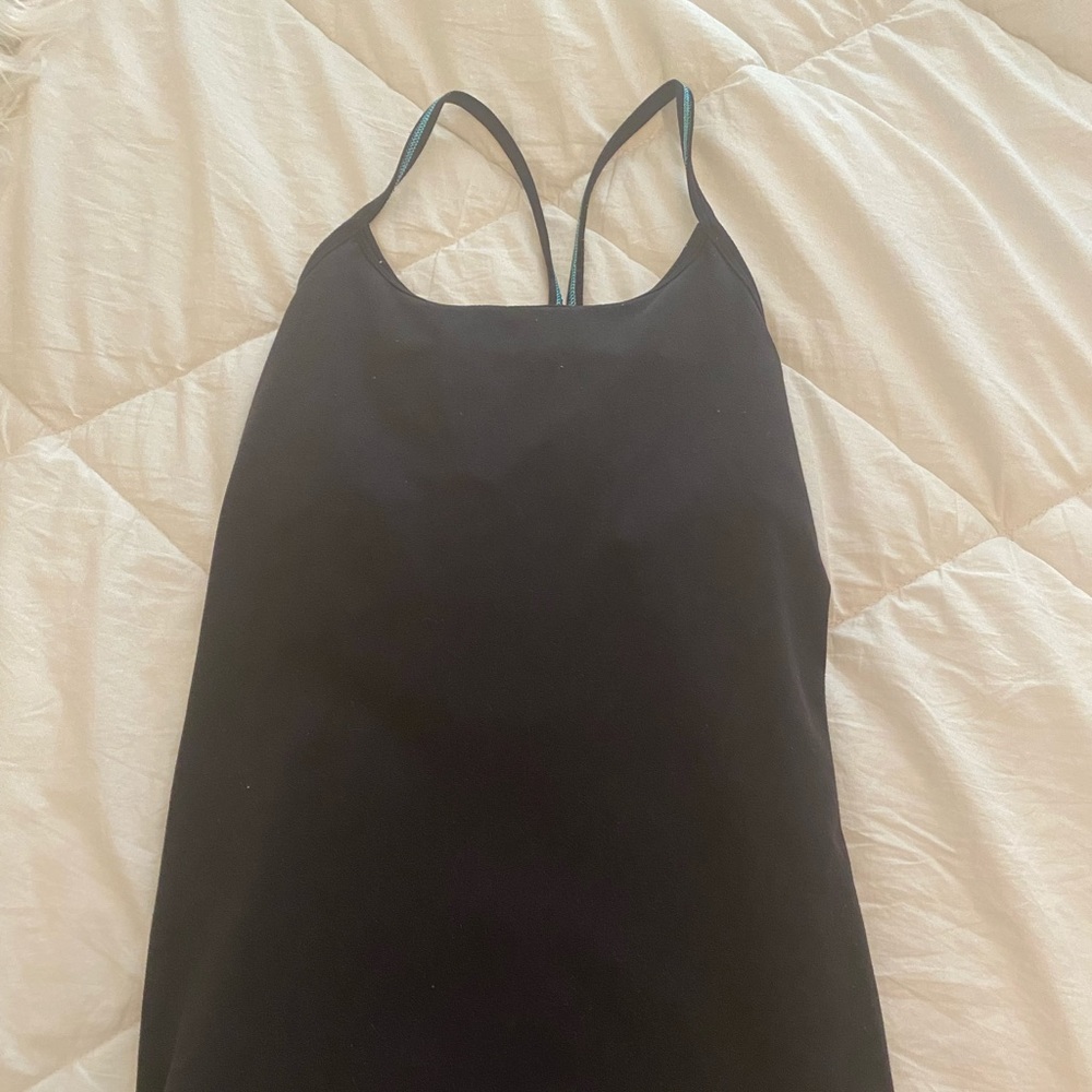 Ivivva by lululemon black tanktop size 12-4 women